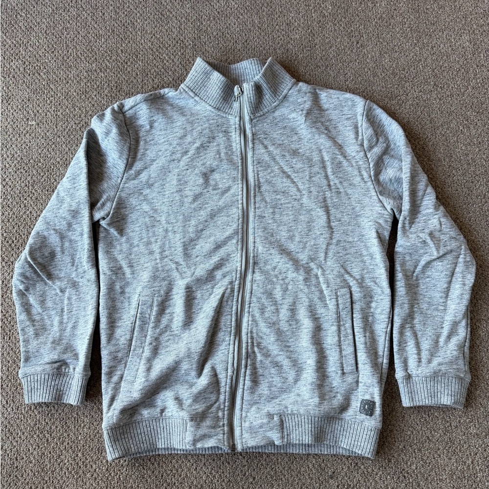 Linksoul Gray Zip-Up Jacket
